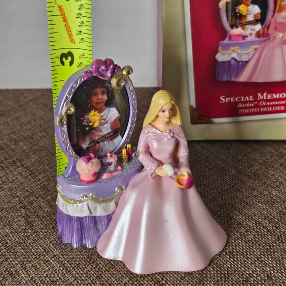 Hallmark Keepsake Barbie Special Memories Ornament Photo Holder Dated 2003 - Picture 9 of 9